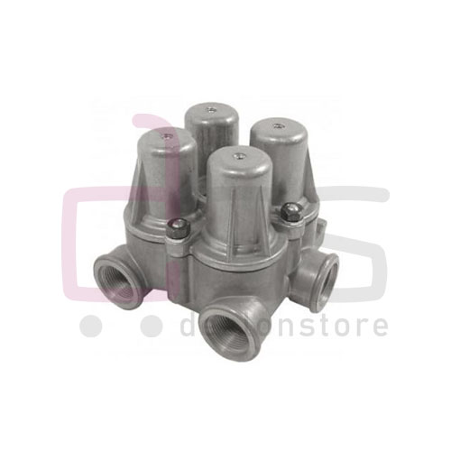 Mercedes Benz Multi Circuit Protection Valve 0024317606. Knorr AE4404.  Suitable for 0024317306,0024317806,0024317406. Weight: 0.860 Kg.