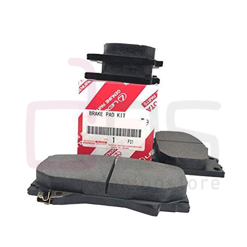 Front Brake Pad Kit 04465YZZQ6. Part Number: 04465YZZQ6. Brand TOYOTA. OEM/Aftermarket: OEM, Weight 1.300 Kg