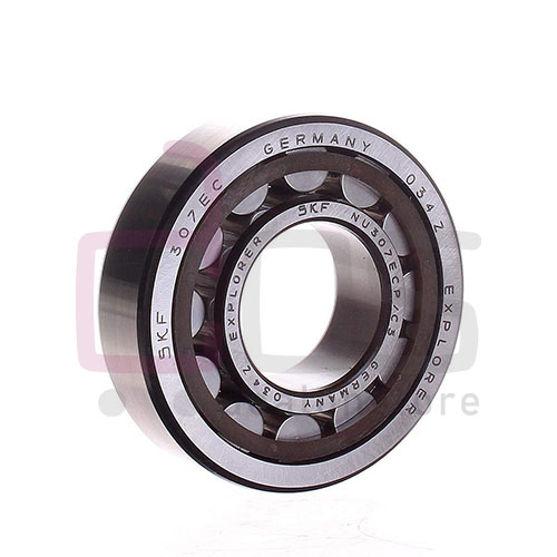 Cylindrical Roller Bearing NU307ECPC3. Part Number NU307ECP/C3. Brand SKF , Dimension 35x80x21 mm. EAN 7316571169934. Weight 0.485 Kg.