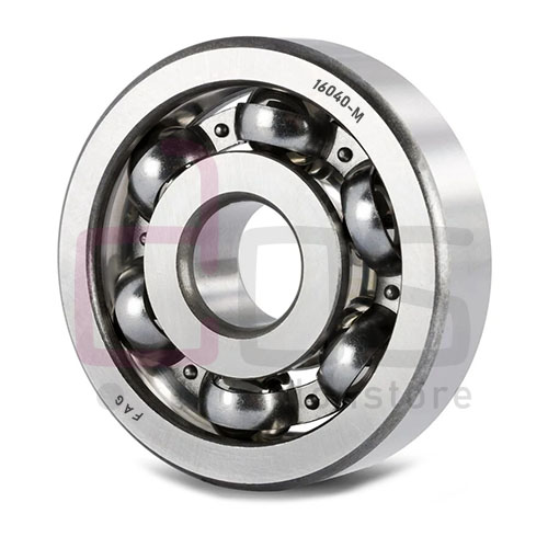 Deep Groove Ball Bearings Single Row 16040M.  Brand FAG. Dimension 200x310x34 mm. Also known as 16040-M, 0190117090000. Weight 10.200 Kg.
