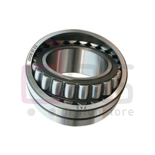 Spherical Roller Bearing 23120E1C3. Brand FAG. Dimension 100x165x52 mm, OEM/Aftermarket - OEM. Also known as 23120-E1-C3. Weight 4.300 Kg.